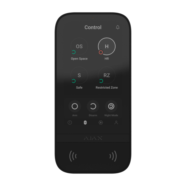 AJAX AJ-KEYPADTOUCHSCREEN-B