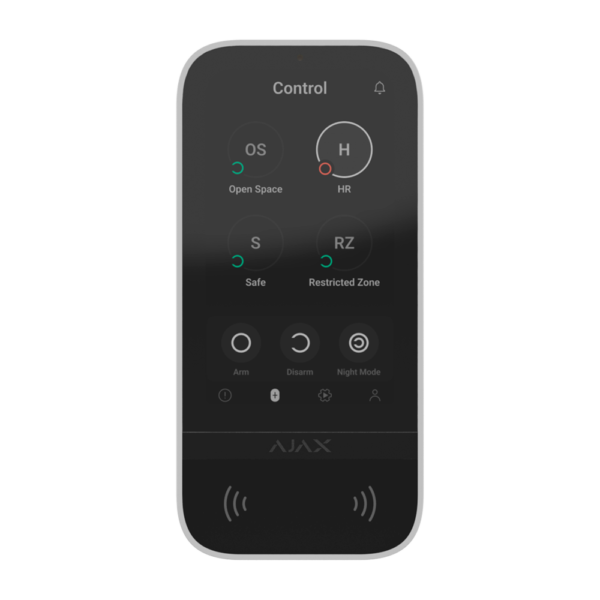 AJAX AJ-KEYPADTOUCHSCREEN-W